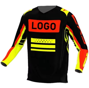 Jersey <span class=keywords><strong>de</strong></span> Ciclismo <span class=keywords><strong>de</strong></span> <span class=keywords><strong>Montaña</strong></span> para Hombre, Transpirable, <span class=keywords><strong>de</strong></span> Secado Rápido, con Protección UV UPF 50, Personalizable con Logotipo, Ropa <span class=keywords><strong>de</strong></span> Motociclismo, Jersey <span class=keywords><strong>de</strong></span> Motocross - Product Image 3