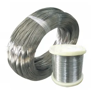 Fabrication 0.7mm à 0.13mm AISI Ss 410 430 fil à récurer en acier inoxydable câble en acier galvanisé fil en acier inoxydable