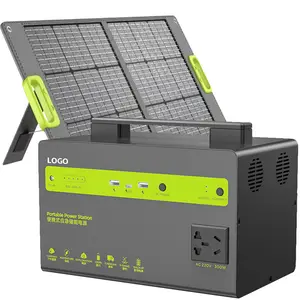 Famlink Supply Bank Solar Portable Power Station Lifepo4 Portable Solar Generator 300w Power Station