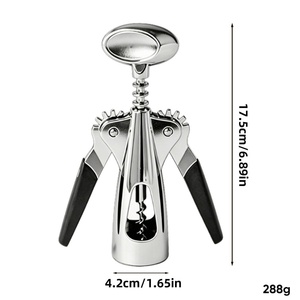 Zinc Alloy Sommelier Corkscrew Professional Handheld Wine <b>Puller</b> Strength Metal Manufacturer - Product Image 6
