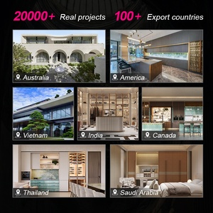 Muebles de <span class=keywords><strong>Cocina</strong></span> Modulares Modernos de Lujo, Gabinetes de Isla con Puertas de Vidrio, Estándar Europeo, Instalación en Pared - Product Image 5