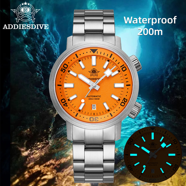 Custom Brand Oem Private Label Automatic Mechanical Skeleton Diving Watch 200m Waterproof Single Sample Purchasable Wholesale