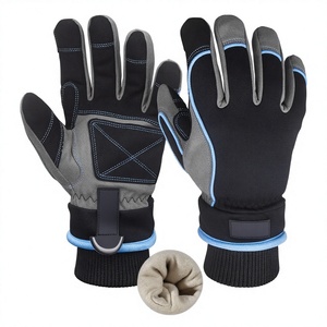Gants de travail d'hiver imperméables WESKOS pour hommes et femmes, en Spandex 3M, pour le ski, le snowboard, écran tactile, chauds, à enfiler - Product Image 2