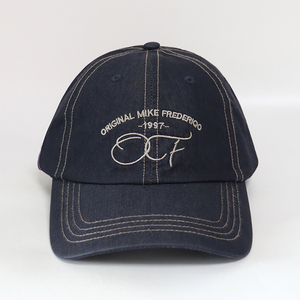 Gorras sin estructura con logotipo bordado personalizado de alta calidad, ajustables, Unisex, informales, Vintage, 6 paneles, gorras de ala curva vaquera, sombrero de papá - Product Image 2