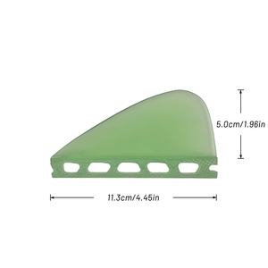 2025 nueva aleta pequeña para centro de Surf tamaño KC(1 unids/set) <span class=keywords><strong>aletas</strong></span> de tabla de surf de fibra de vidrio de Color personalizado para deportes acuáticos - Product Image 6