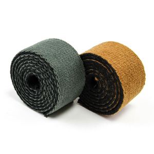 สายรัดผ้าฝ้ายลายแจ็คการ์ด โพลีเอสเตอร์ กว้าง 38 มม. (1.5 นิ้ว) หนา 3 มม. สำหรับสายกระเป๋า สีฟ้า/เขียว/เทา/ขาว - Product Image 2