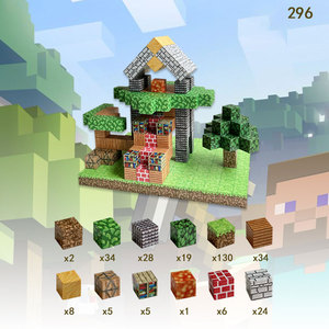 2024 produits potentiels My World Cube magique magnétique blocs de construction jouets empilables pour enfants de 3 ans et plus - Product Image 3