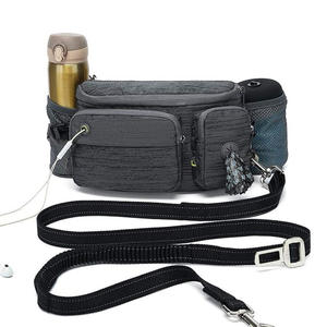 높은 품질 패니 팩 실행 조깅 산책 하이킹 허리 가방 개 산책 숨겨진 병 홀더 - Product Image 6