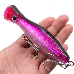 Leurre <span class=keywords><strong>de</strong></span> pêche flottant Popper 12cm 40g Eau salée Thon Gros gibier Popper <span class=keywords><strong>de</strong></span> surface Wobbler Appât artificiel dur Popper - Product Image 5