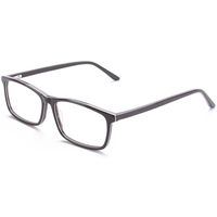 Monture de lunettes rectangulaire classique Elan Optical RD26119, très vendue, monture intégrale unisexe en acétate, lunettes optiques écologiques