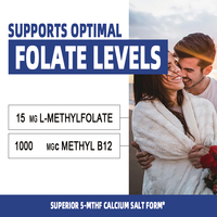 Offre Spéciale : Gouttes de L-Méthylfolate pour Enfants 30ml – Folate Actif pour le Soutien Cérébral et la Croissance – Gouttes Liquides Orales Saveur Baies