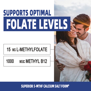 Gotas de L-Metilfolato para Niños en Oferta, 30 ml, Folato Activo para el Cerebro y el Crecimiento, Gotas Líquidas Orales con Sabor a Bayas - Product Image 2