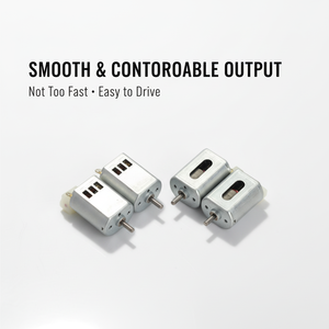 มอเตอร์ DC แบบสองเพลา FK-130 12V ความเร็วสูง 50K RPM สำหรับรถสล็อตคาร์ขนาด 1/24 แบบปรับแต่งได้ พร้อมใช้งาน (RTR) สำหรับรถ Mid America # 605 อีเกิ้ล เรซซิ่ง - Product Image 3