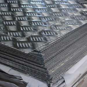 1060 3003 5052 5754 6061 יהלומי אלומיניום <span class=keywords><strong>Chequered</strong></span> מובלט בדוגמת אלומיניום צלחת - Product Image 5