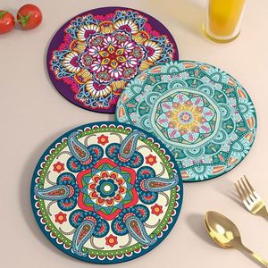 Nouveaux sets de table en caoutchouc isolants et résistants à la chaleur, au design élégant, pour la table, les tasses à thé, les assiettes, les légumes et les mariages - Product Image 3