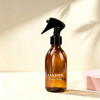 Diffuseur d'ambiance parfumé Amber Frosted, vaporisateur d'intérieur, brume fine, parfum d'ambiance, flacon vaporisateur fleuri, ensemble d'emballage