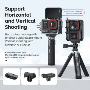 Insta360 AcePro2/AcePro용 AMagisn 메탈 보호 프레임 케이스, 알루미늄 합금 하우징 프레임 액세서리 - Product Image 3