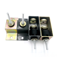 Clips de Découplage Acoustique Résilient Resilmount Certifiés CE, Ignifuges et Résistants à la Corrosion pour Plafonds et Murs en Plaques de Plâtre