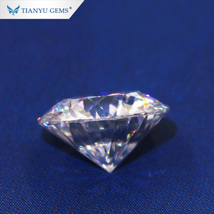เทียนหยู ไทโม ผลิตในจีน ขายส่ง<span class=keywords><strong>เพชร</strong></span>โมอิสซาไนต์สังเคราะห์ทรงกลม 6.5 มม. สีขาว รูปหัวใจและลูก<span class=keywords><strong>ศร</strong></span> 1 กะรัต ราคา - Product Image 2