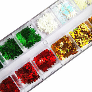 Paillettes pour <span class=keywords><strong>ongles</strong></span> colorées, 1 pièce, série de noël, maquillage Laser, paillettes, offre spéciale, <span class=keywords><strong>2020</strong></span> - Product Image 5