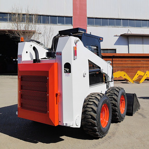 Pengiriman Gratis Mini Skid Steer <span class=keywords><strong>Wheel</strong></span> <span class=keywords><strong>Loader</strong></span> Terlaris Mesin Cummins Euro5/EPA Pompa Kawasaki Quick Hitch Front <span class=keywords><strong>Loader</strong></span> - Product Image 5