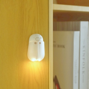 Lampada Notturna LED Mini USB Ricaricabile per Bambini, Lampada Portatile a Forma di Lucciola, Montaggio Magnetico a Parete, Moderna Dimmerabile Multicolore - Product Image 3