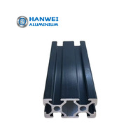 Profilé en aluminium extrudé revêtu de poudre anodisé de haute qualité personnalisé 2020 4040 4080 T Fente CNC Fabricant d'extrusion d'aluminium