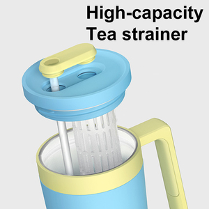 40 oz Leak Proof <b>Tumbler</b> <b>with</b> Handle and <b>Straw</b> Triple Layer <b>Insulated</b> Stainless Steel Cup for Women & Men - Product Image 4