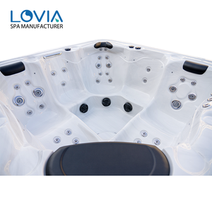 LOVIA Jacuzzi extérieur à <span class=keywords><strong>prix</strong></span> avantageux, spa Balboa écoénergétique, bain à remous extérieur, baignoire de massage Jacuzzi pour 5 personnes - Product Image 4