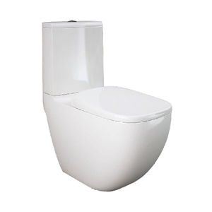 Inodoro Monobloque de Pie sin Borde Illusion, 39 cm de Ancho, 67 cm de Largo, 46,5 cm de Alto - Product Image 1