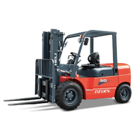 Harga Pabrik Merek HELI CPCD50 Mesin Logistik Forklift Diesel 5 Ton Bertenaga Tinggi dengan Tinggi Angkat 5m