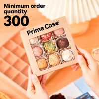 Boîtes à tiroirs personnalisées de luxe en papier kraft avec lamination mate pour mariage, fête, chocolats, biscuits, emballage, insert de séparation