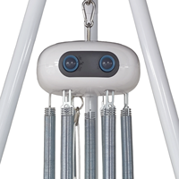 [Modèle phare tout-en-un] [Support pliable robuste] [Contrôle intelligent Bluetooth] [Ensemble balançoire-hamac électrique pour bébé]