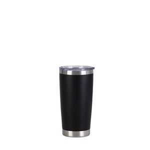Vaso Térmico Aislado al Vacío de 20oz 600ml, Taza para Auto de Acero Inoxidable 304, Tapa Transparente Resistente a Impactos, Logotipo Personalizado para Venta al Por Mayor, Uso en Exteriores - Product Image 2