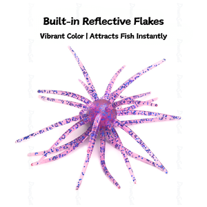 เหยื่อปลอมแบบนิ่ม OEM แบบกำหนดเอง Hula Grub ขนาด 9 ซม. 11 ซม. <span class=keywords><strong>กระ</strong></span>โปรงซิลิโคน หนวด<span class=keywords><strong>ปลา</strong></span>หมึก จิ๊กเทรลเลอร์ เหยื่อปลอมรูปเม่นทะเล อุปกรณ์ตกปลา - Product Image 6