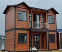 Mini projets d'appartements de villas de meubles modernes Villas modulaires pré-fabriquées personnalisées pour petites maisons