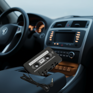 Adaptador de casete para coche con conector estéreo de 3.5mm para reproducción de estéreo en el coche - Product Image 3