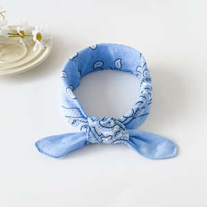 <span class=keywords><strong>Bandana</strong></span> Paisley Grande per Uomo e <span class=keywords><strong>Donna</strong></span>, Fascia per Capelli <span class=keywords><strong>Nera</strong></span> Rossa Bianca, <span class=keywords><strong>Bandana</strong></span> da Cowboy - Product Image 4