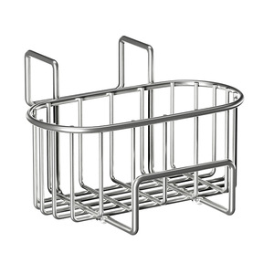 Égouttoir ovale Ripai Daily Ranking en acier inoxydable à séchage rapide pour évier de cuisine, support de rangement pour éponges et torchons - Product Image 2