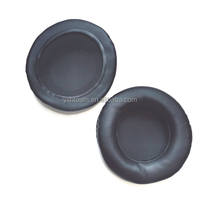 Coussinets de remplacement en mousse à mémoire de forme XL pour Senn Heiser, AKG, HifiMan, ATH, Fostex, S Ony (cuir noir)