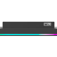 Moniteurs personnalisés de type J Rgb 4K de 43 pouces, écran tactile incurvé à montage mural, écran publicitaire, écran Lcd