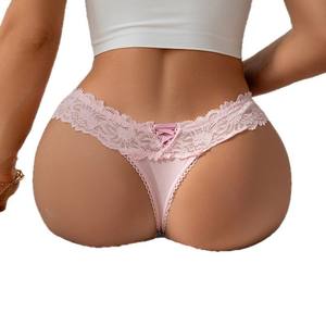 لباس داخلي مريح سلس على شكل حرف T للفتيات الصغيرات مثير مراهقات ملابس داخلية دانتيل مقاس كبير ملابس داخلية نسائية محبوكة - Product Image 3