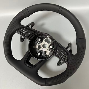 B9 M Sport Volant En Cuir Utilisé pour <span class=keywords><strong>audi</strong></span> A1 A3 V8 A4 A5 A6 A7 B8 C7 A6 C8 S3 Rs3 Rs7 S5 B9 S4 B8.5 SQ5 S4 B8.5 Q3 Q5 Q7 - Product Image 2