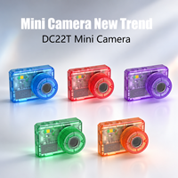 Mini caméra numérique DC22 1080P avec capteur CMOS 2MP, écran LCD IPS 0,96 pouces, enregistreur vidéo portable MicroSD, grand angle 68°, autonomie de 75 minutes