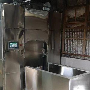 Horno incinerador crematorio humano de capacidad de 1200 kg, equipo de cremación de muerte de 30 minutos, crematorio humano de animales eficiente - Product Image 1