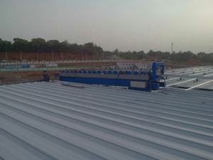 Automatische Metalldach platte Self Clip Lock Versteckte Walzen form maschine aus verzinktem Stahl - Product Image 6