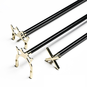 <span class=keywords><strong>Billar</strong></span> Cue Stick Bridge con cabeza <span class=keywords><strong>de</strong></span> puente <span class=keywords><strong>de</strong></span> latón extraíble Fibra <span class=keywords><strong>de</strong></span> carbono Pool Rest Stick Pool Snooker Accesorios - Product Image 3