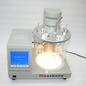 Huazheng Manufacturer Asphalt Kinematic Viscosity Test Equipment kinematic viscosity bath oil viscosity meter