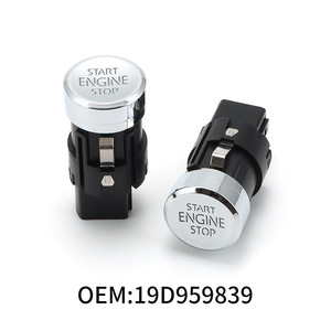 ปุ่มสตาร์ทเครื่องยนต์ 19D959839A สำหรับสวิตช์กุญแจรีโมท Volkswagen Lavida PLUS - Product Image 3