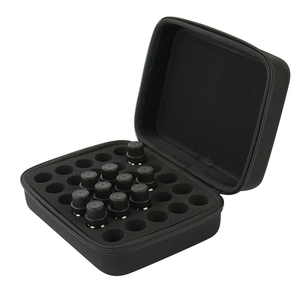 Boîte de stockage d'huiles essentielles, 30 bouteilles, porte-huile de transport pour <span class=keywords><strong>doTerra</strong></span> et jeunes huiles 30, boîte de rangement, mousse à coque rigide - Product Image 1